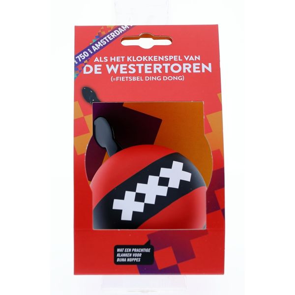 Load image into Gallery viewer, Busch muller fietsbel mirage - amsterdam 750 - xxx westertoren