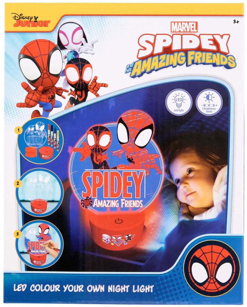 Afbeelding laden in galerijviewer, Disney spidey maak je eigen led nachtlampje