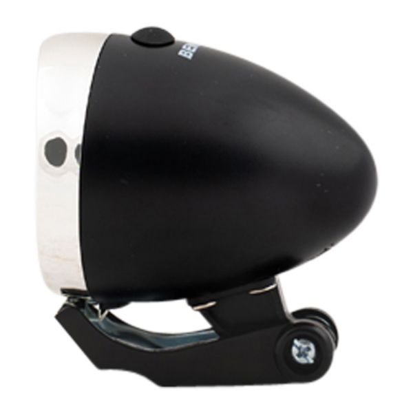 Laden Sie das Bild in Galerie -Viewer, Koplamp chrome zwart led fiets