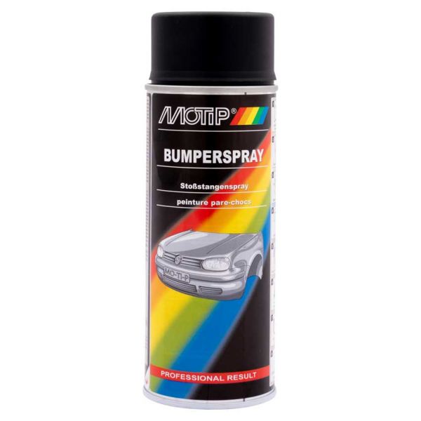 Afbeelding laden in galerijviewer, Motip spuitbus 400ml bumperspray zwart
