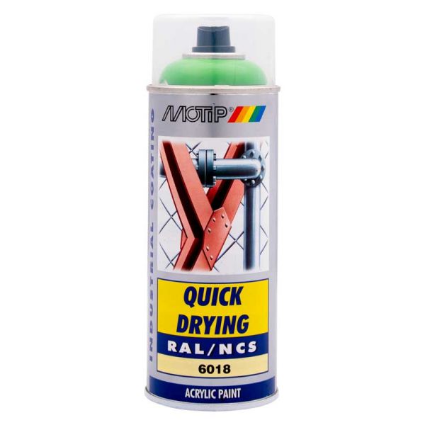 Afbeelding laden in galerijviewer, Motip industrial ral6018 400 ml.