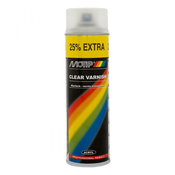 Afbeelding laden in galerijviewer, Spuitlak Motip Blank Mat (500ml)