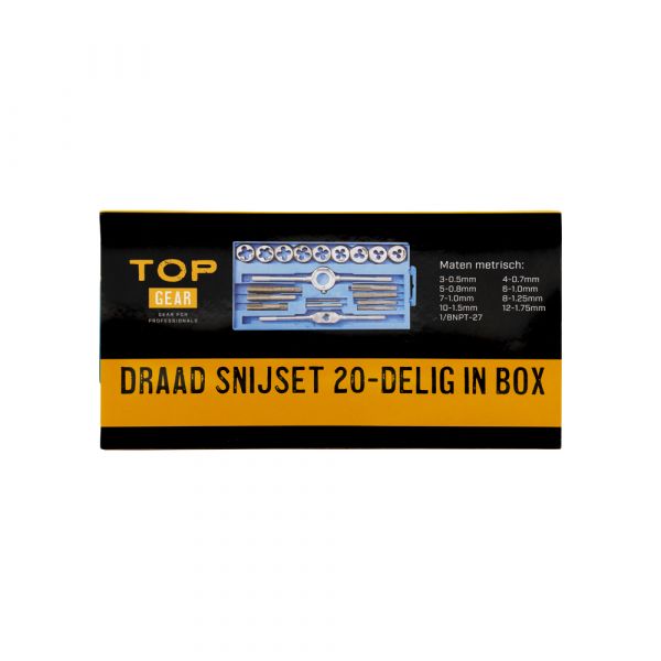 Load image into Gallery viewer, Topgear draad snijset 20-delig in box