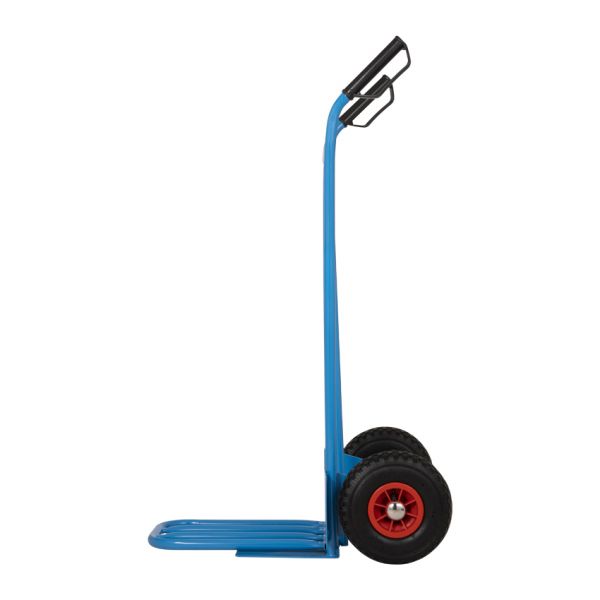 ギャラリービューアに画像をロードする, Mm steekwagen blauw + klep 200 kg.