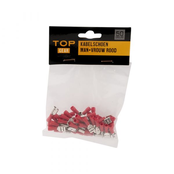 Load image into Gallery viewer, Topgear TOPGEAR Kabelschoen m v 50-dlg rood
