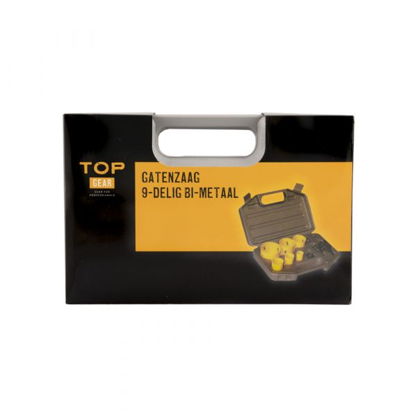 Load image into Gallery viewer, Topgear gatenzaag 9 delig bi-metaal
