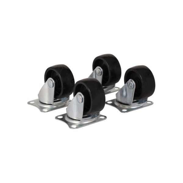 Load image into Gallery viewer, Trailergear TRAILERGEAR 4 x Zwenkwiel 40 mm. zwart
