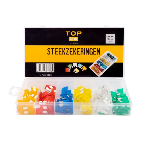 Load image into Gallery viewer, Topgear steekzekeringen ass. 120 dlg.