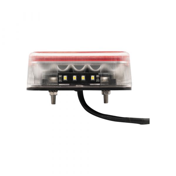 Load image into Gallery viewer, Trailergear achterlicht 98x105mm. led wit l=r