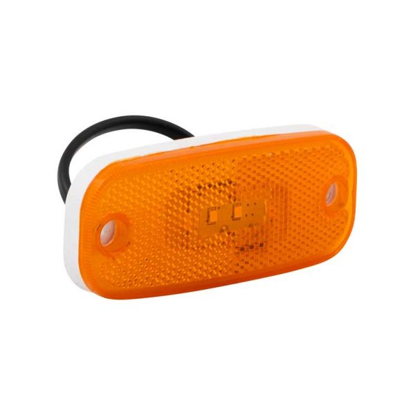 Load image into Gallery viewer, Trailergear zijmarkeringslicht oranje 12-24v led