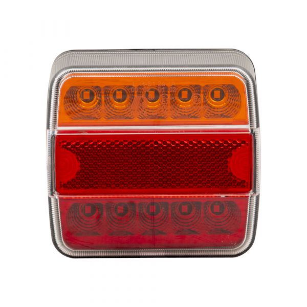 Load image into Gallery viewer, Trailergear achterlicht 10x10cm. led kleur