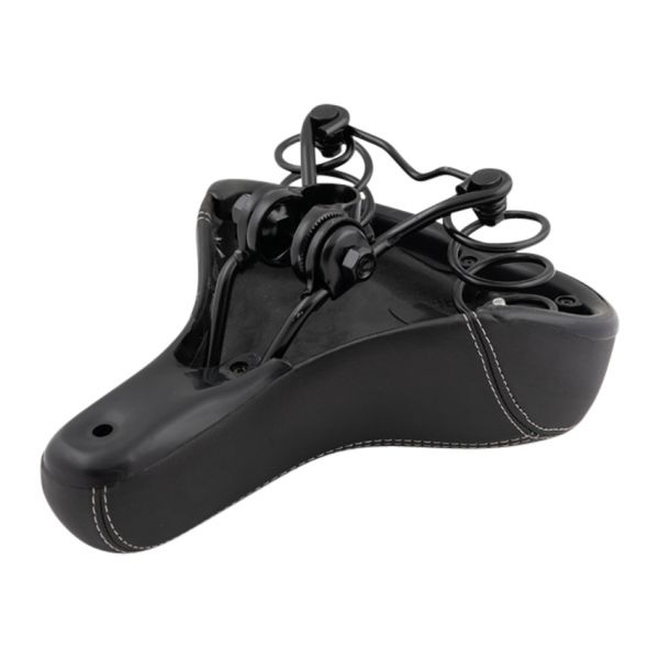 Cargue la imagen en el visor de la galería, Fietszadel comfort-zwart-d