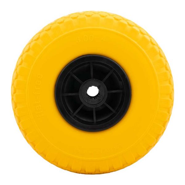 Load image into Gallery viewer, Anti-lek wiel 300x4, geel zwart