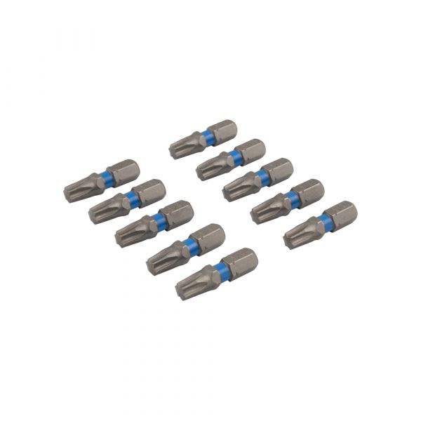 Laden Sie das Bild in Galerie -Viewer, Schroefbit 25 mm tx-30 blauw 10x