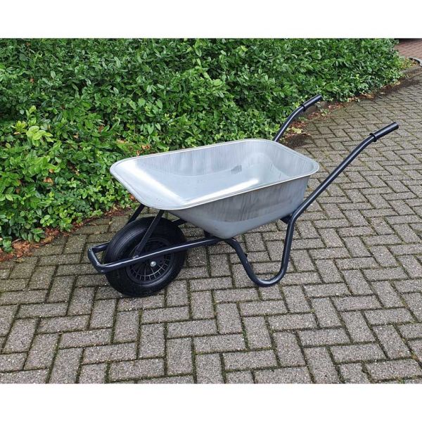 Laden Sie das Bild in Galerie -Viewer, Kruiwagen gegalv. bak 85 liter hq