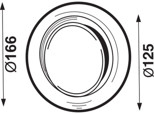 Load image into Gallery viewer, Luchtventiel RVS 125 mm