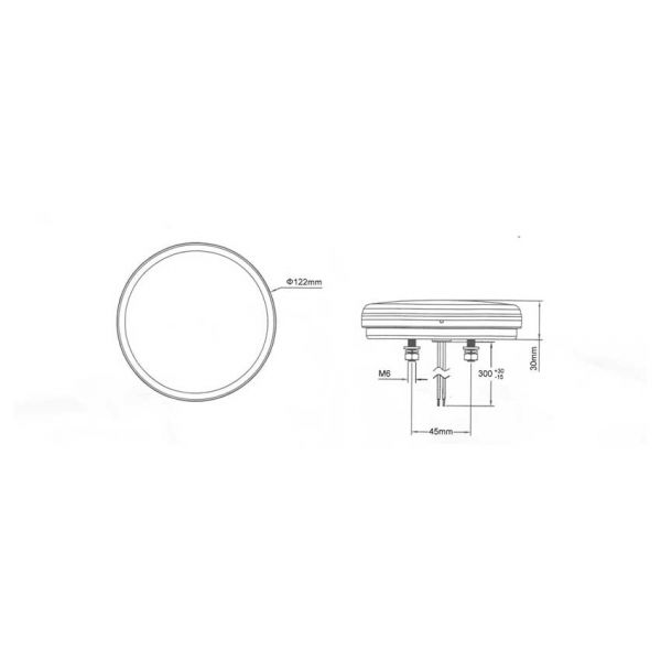 Load image into Gallery viewer, Ac hterlicht dynamic led rond *