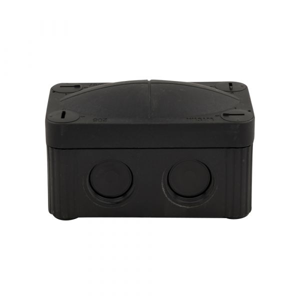 Load image into Gallery viewer, Kabeldoos zwart combi 85x49x51