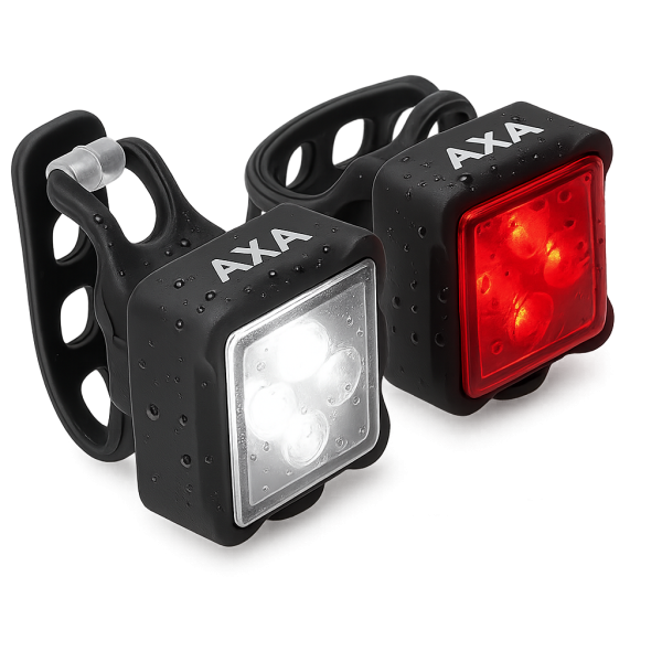Load image into Gallery viewer, Axa verlichtingsset niteline 44-r usb (op kaart)