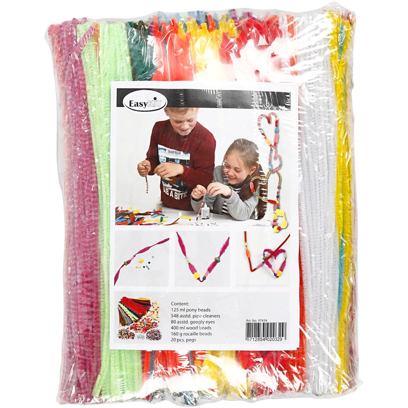 Afbeelding laden in galerijviewer, Https: www.cchobby.nl pret-met-wasknijpers-en-chenilledraad-diverse-kleuren-1-set