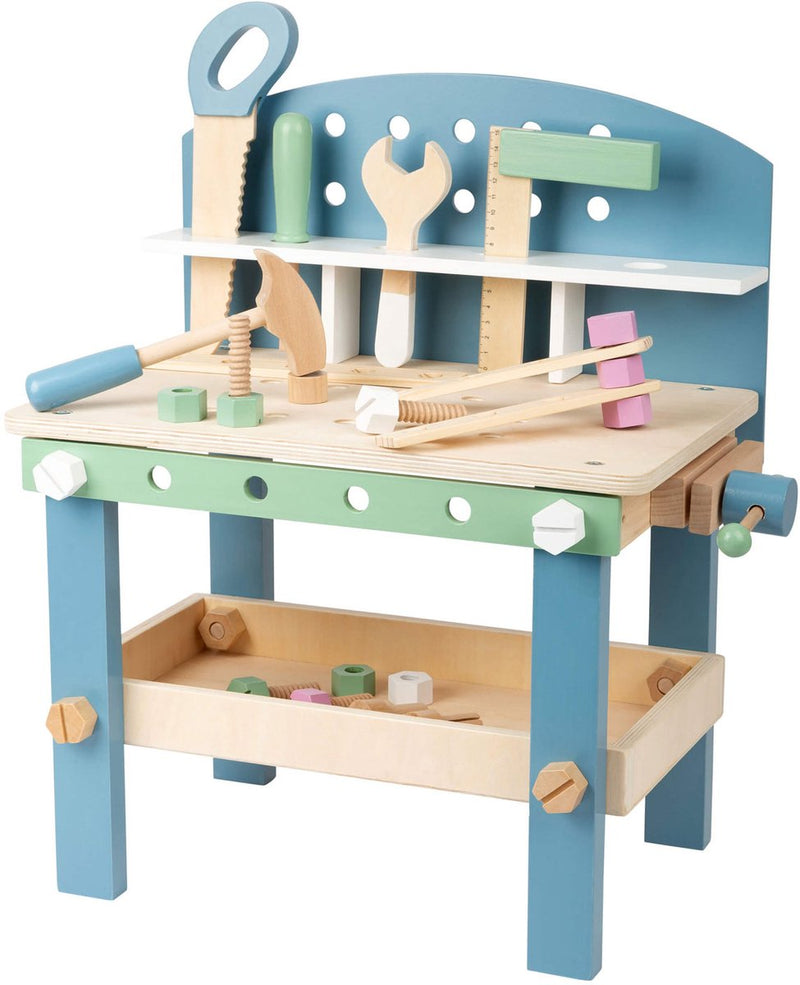 Afbeelding laden in galerijviewer, Small foot - houten werkbank compact nordic, 22dlg.