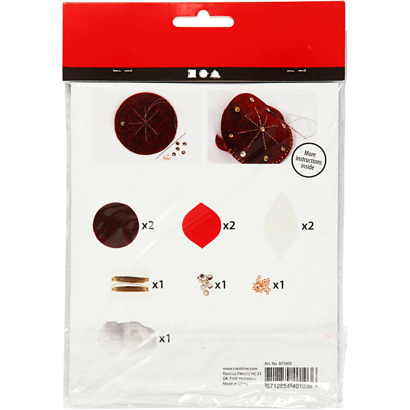 Cargue la imagen en el visor de la galería, Https: www.cchobby.nl creative-mini-kit-ballen-van-vilt-h-9-5-10-15-cm-1-set