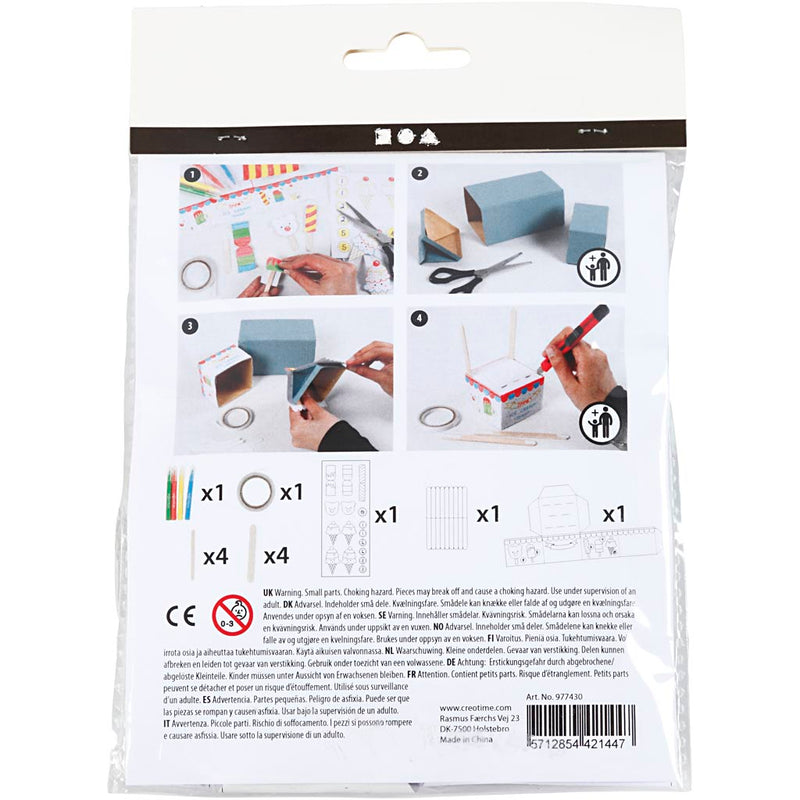 Afbeelding laden in galerijviewer, Https: www.cchobby.nl creative-mini-kit-melkpak-ijssalon-1-doos
