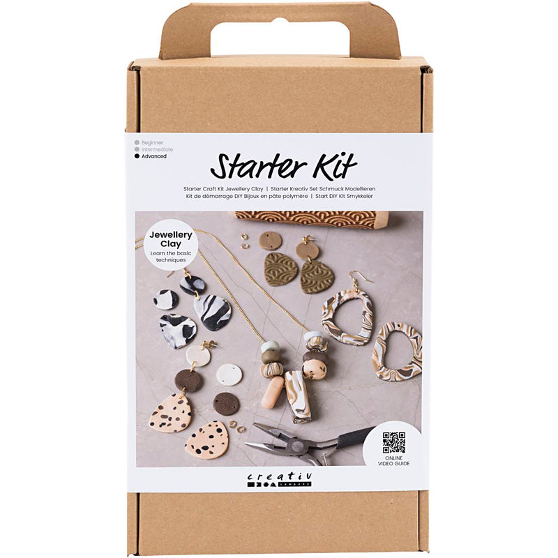 Load image into Gallery viewer, Creative company https: www.cchobby.nl starter-hobbyset-sieraden-klei-sieraden-diverse-kleuren-1-doos