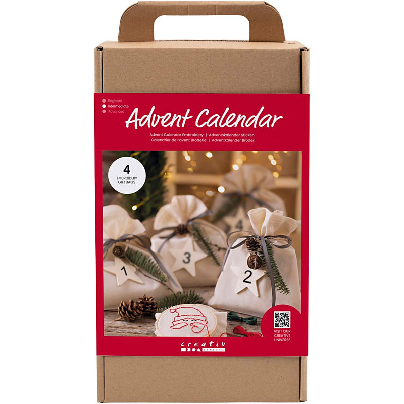 Afbeelding laden in galerijviewer, Https: www.cchobby.nl adventskalender-borduren-1-doos