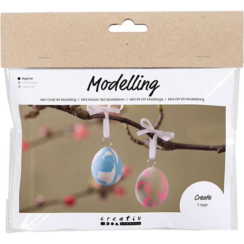 Load image into Gallery viewer, Creativ company https: www.cchobby.nl mini-hobbyset-boetseren-gemarmerde-eieren-1-doos