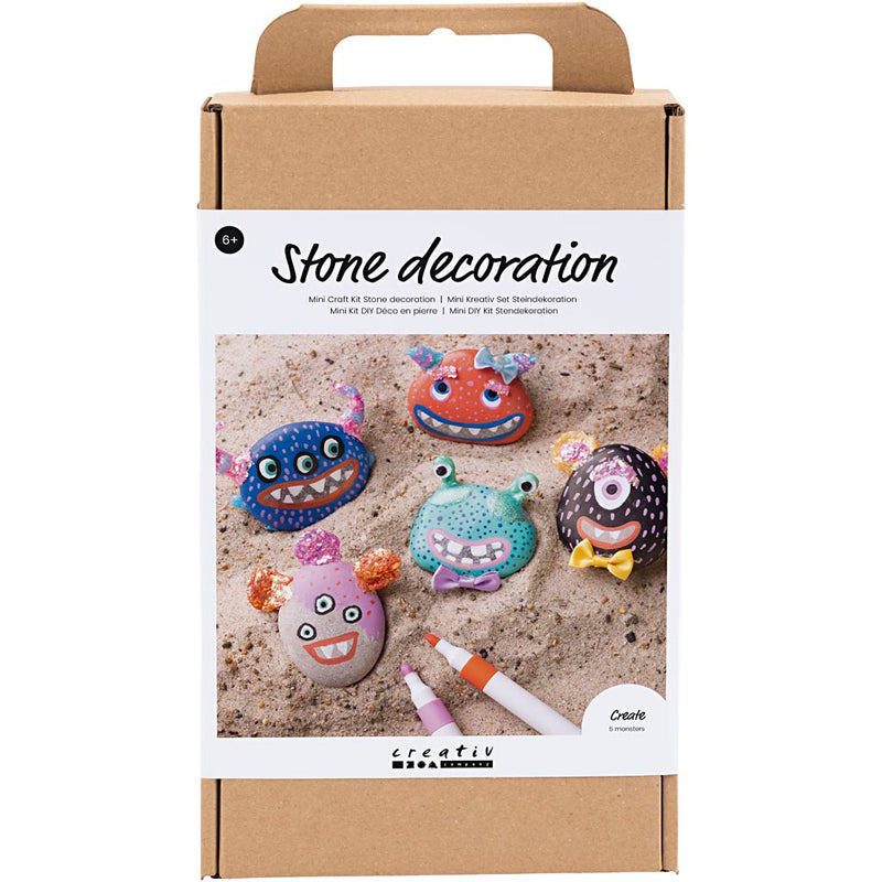 Load image into Gallery viewer, Creativ company https: www.cchobby.nl hobbyset-steendecoratie-monster-diverse-kleuren-1-doos