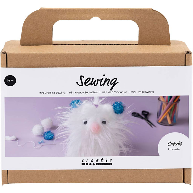 Load image into Gallery viewer, Creativ company https: www.cchobby.nl mini-hobbyset-naaien-monster-diverse-kleuren-1-doos