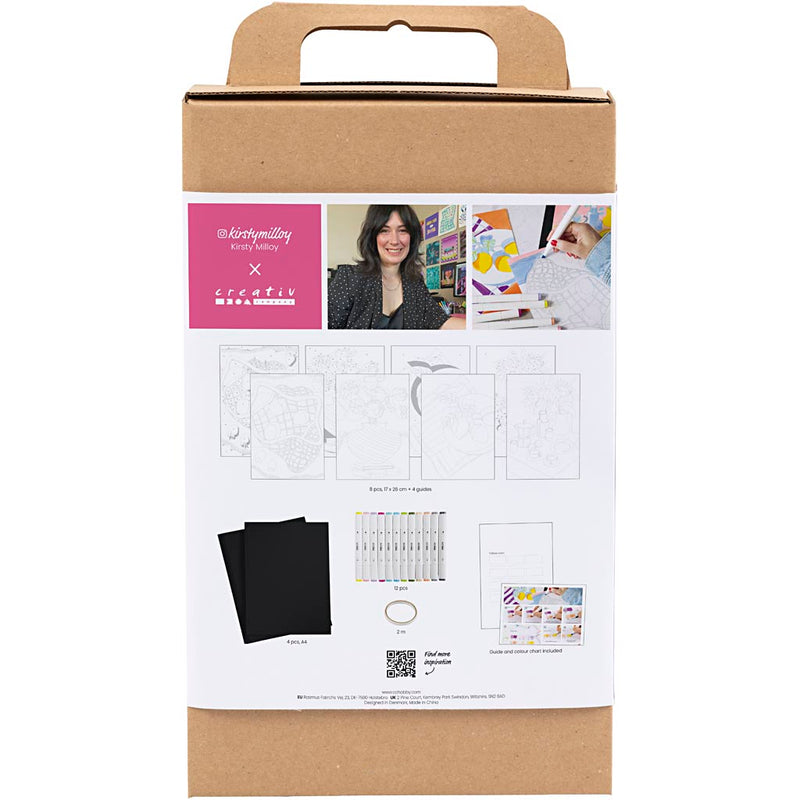 Load image into Gallery viewer, Creativ company https: www.cchobby.nl hobbyset-kleuren-schilderen-volgens-cijfers-markeerstiften-1-doos-977796