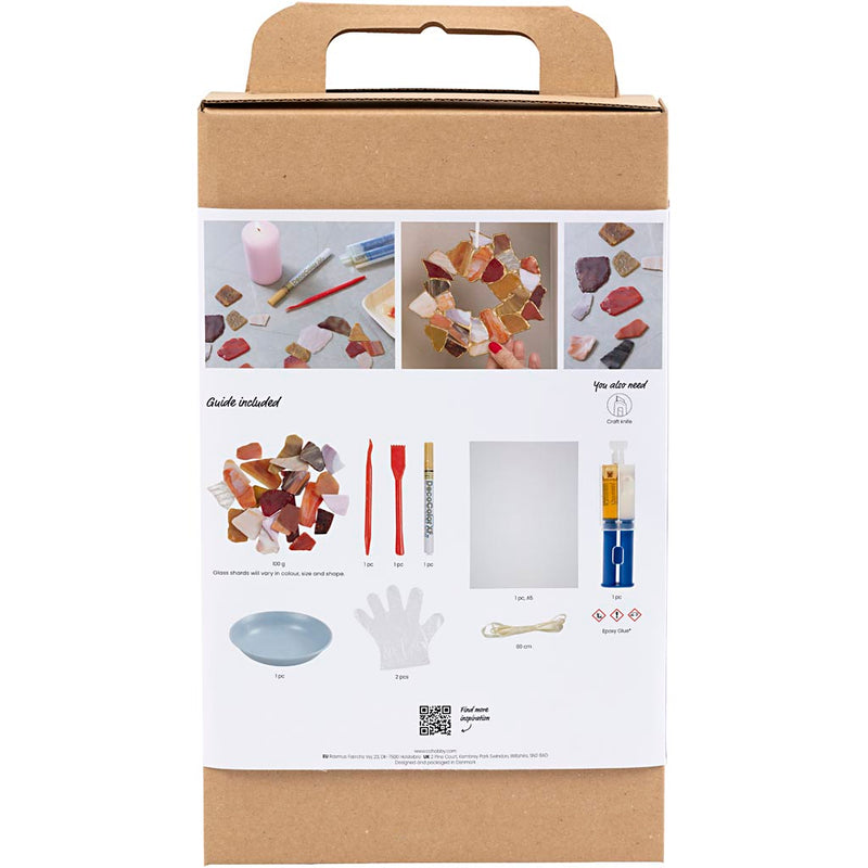 Load image into Gallery viewer, Creativ company https: www.cchobby.nl hobbyset-kintsugi-hangende-decoraties-diverse-kleuren-1-doos