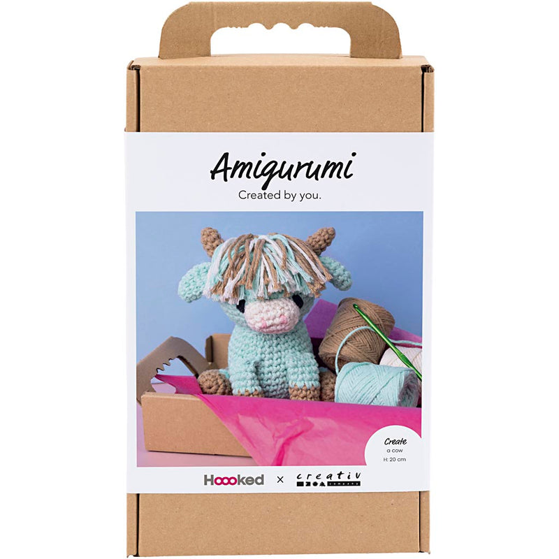 Load image into Gallery viewer, Creativ company hobbyset amigurumi koe