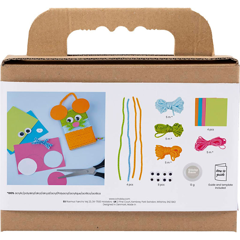 Load image into Gallery viewer, Creativ company https: www.cchobby.nl mini-hobbyset-decoratie-muizen-en-uilen-diverse-kleuren-1-doos