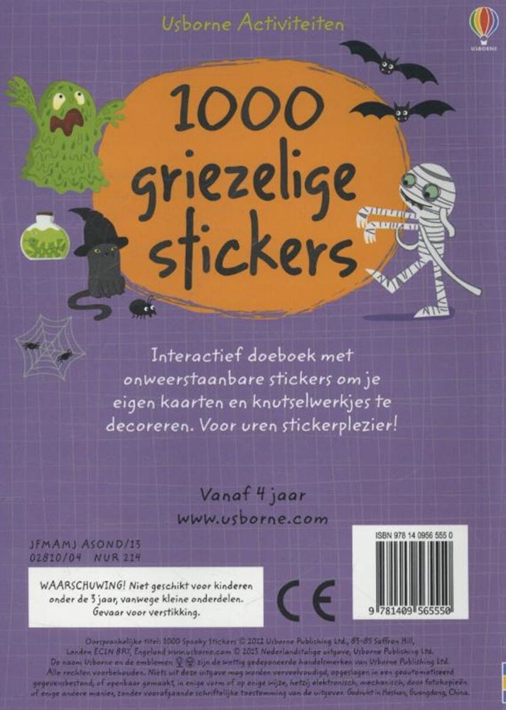 ギャラリービューアに画像をロードする, 1000 griezelige stickers. 4+