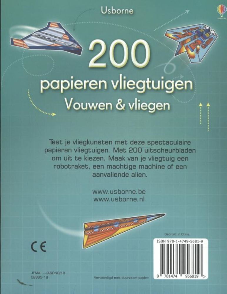 Afbeelding laden in galerijviewer, 200 papieren vliegtuigen. 6+