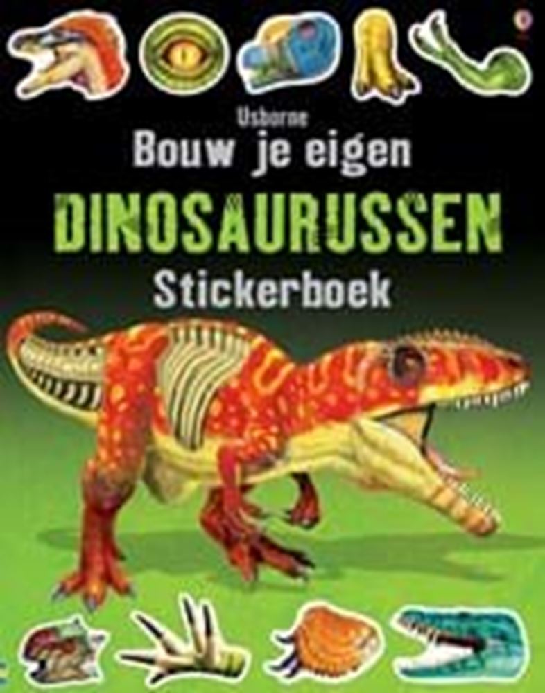 ギャラリービューアに画像をロードする, Wpg uitgevers stickerboek: bouw je eigen dinosaurussen