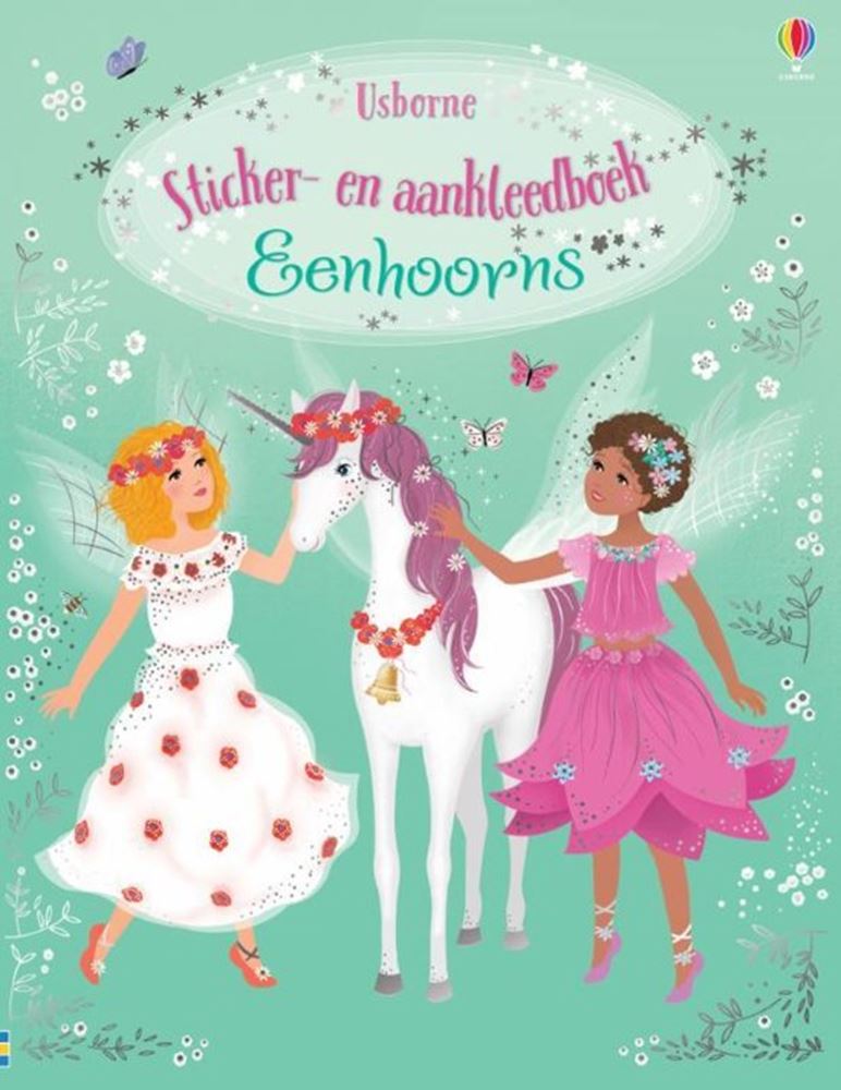 Afbeelding laden in galerijviewer, Wpg uitgevers sticker-en aankleedboek eenhoorns. 4+