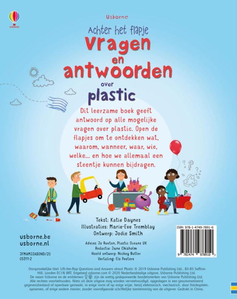 Afbeelding laden in galerijviewer, Vragen en antwoorden over plastic. 4+