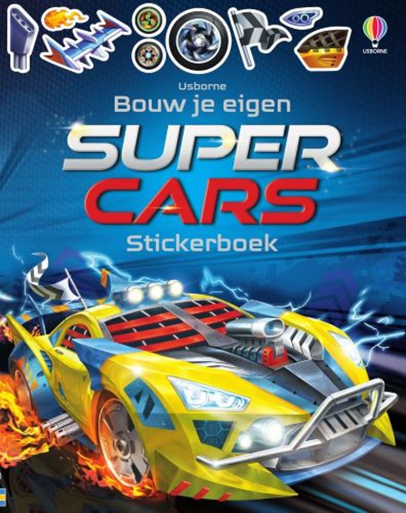 Chargez l'image dans la visionneuse de la galerie, Wpg uitgevers stickerboek: supercars. 5+