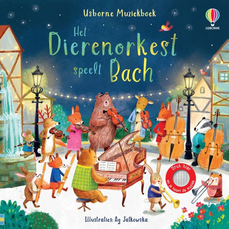 Afbeelding laden in galerijviewer, Bach geluidenboek dierenorkest speelt .