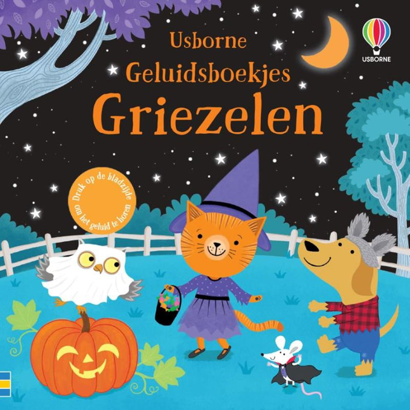 Afbeelding laden in galerijviewer, Geluidenboek: halloween. 1+