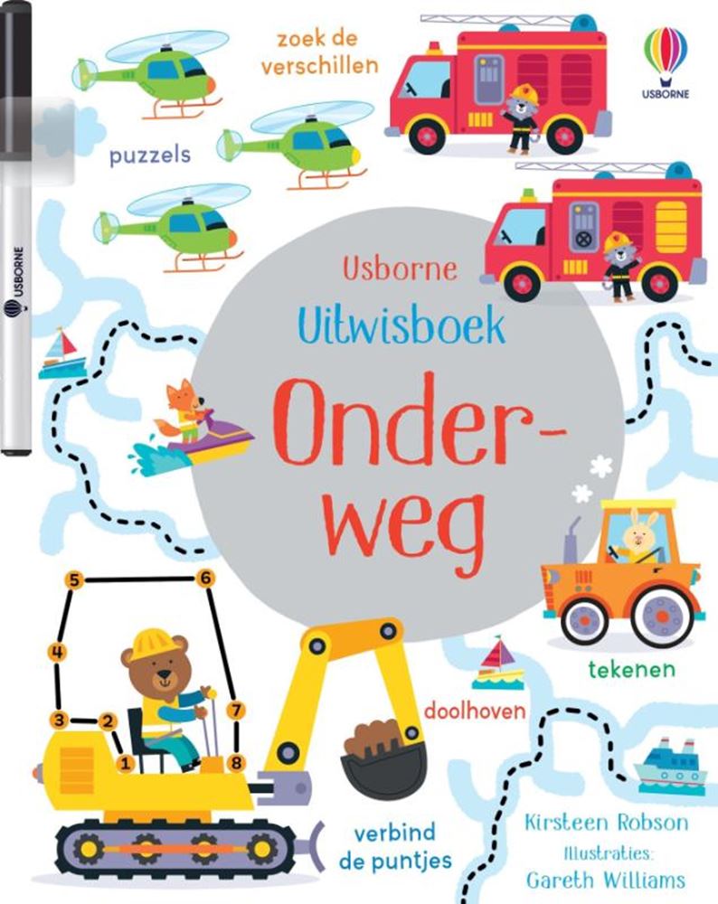 Chargez l'image dans la visionneuse de la galerie, Uitwisboek met stift. onderweg 3+
