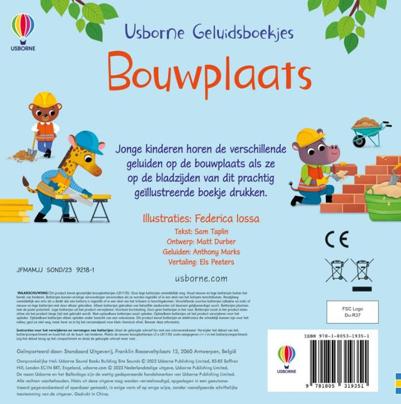 Chargez l'image dans la visionneuse de la galerie, Geluidenboek bouwplaats 1+