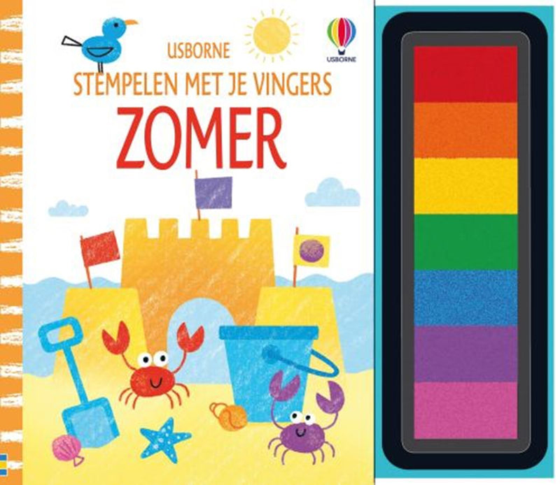 ギャラリービューアに画像をロードする, Stempelen met je vingers zomer 6+