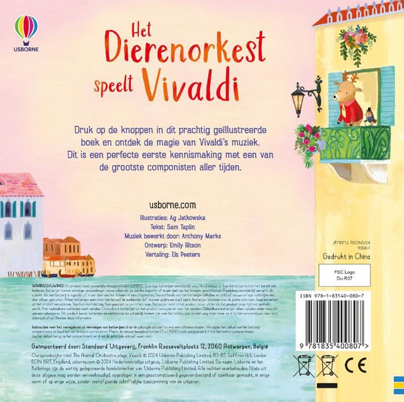 ギャラリービューアに画像をロードする, Geluidenboek: het dierenorkest speelt vi