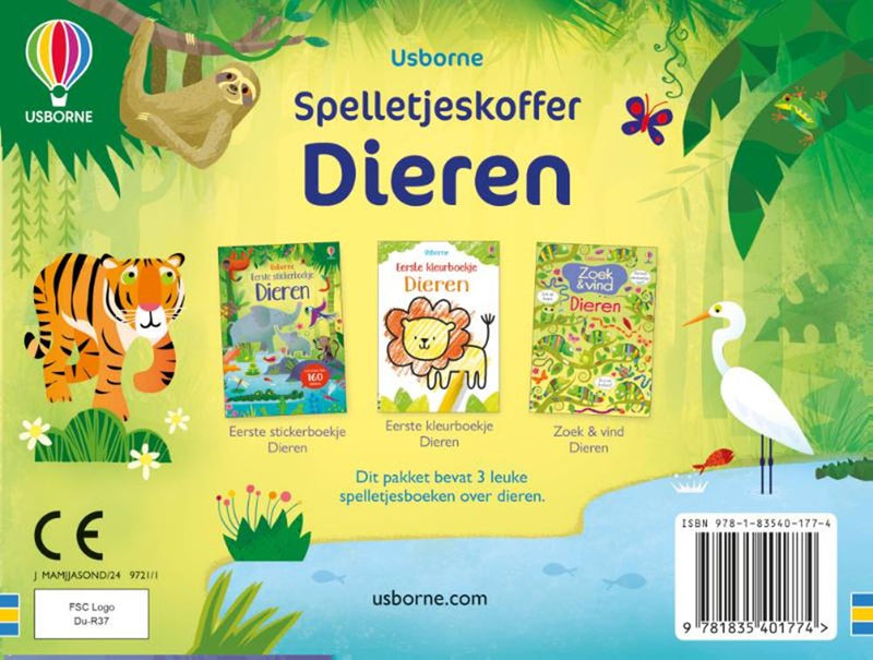 Chargez l'image dans la visionneuse de la galerie, Spelletjeskoffer dieren 3+