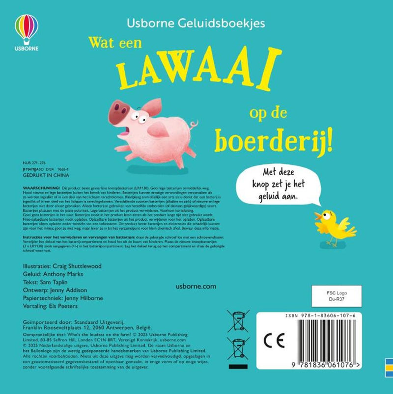 Afbeelding laden in galerijviewer, Geluidenwat een lawaai op de boerderij!
